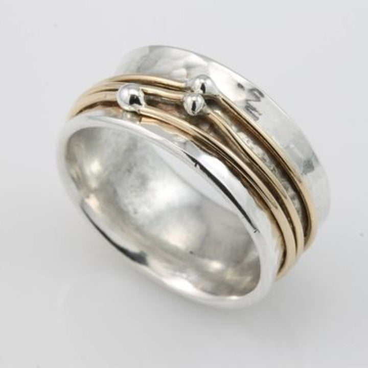 Brillance - Anello in Argento Placcato Oro