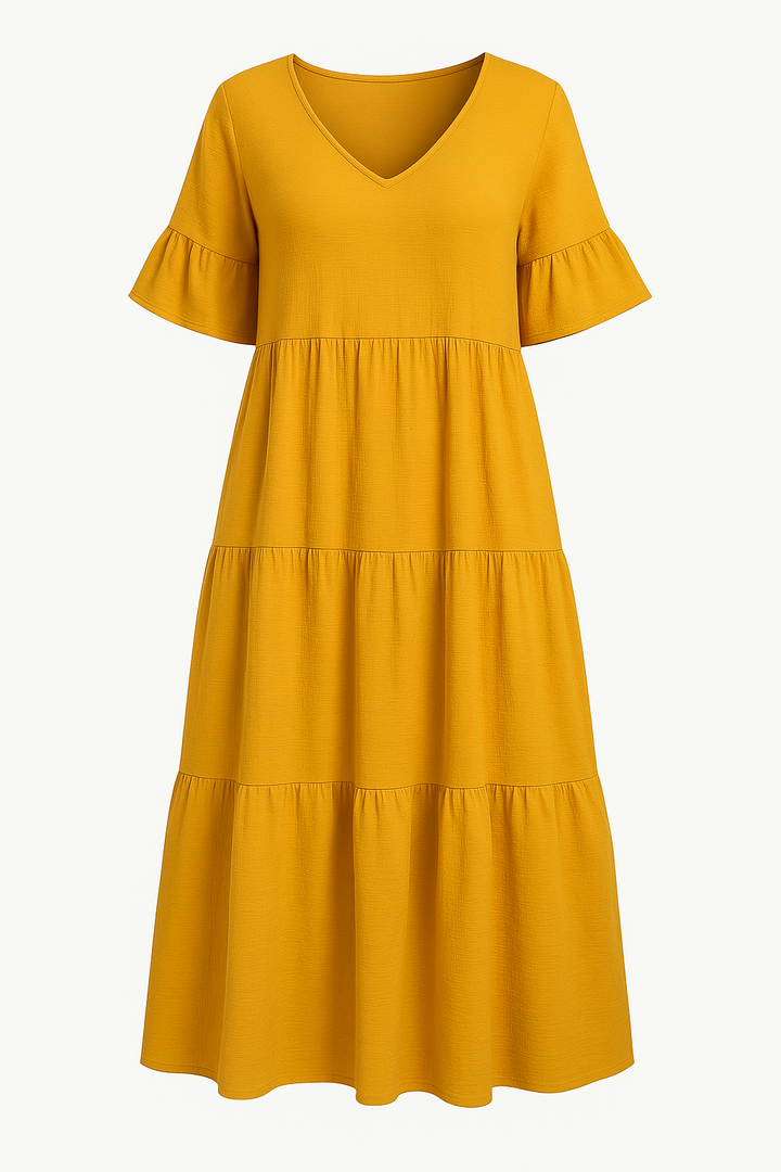 Abito V-neck che Copre la Pancia | VANCOUVER