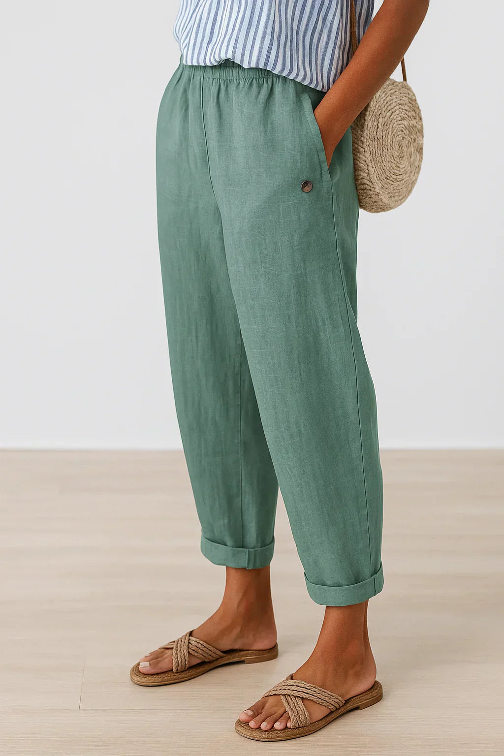 Edith | Comfort senza tempo in un leggero misto lino e cotone