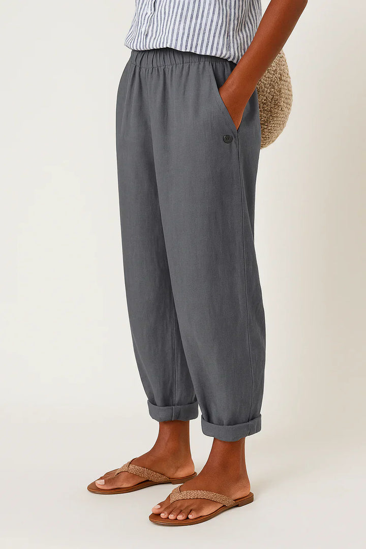 Edith | Comfort senza tempo in un leggero misto lino e cotone