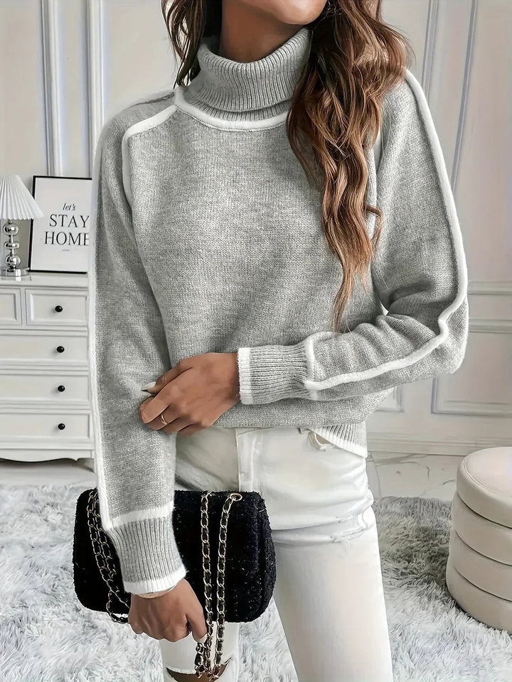 Maglione Invernale a Collo Alto Myk
