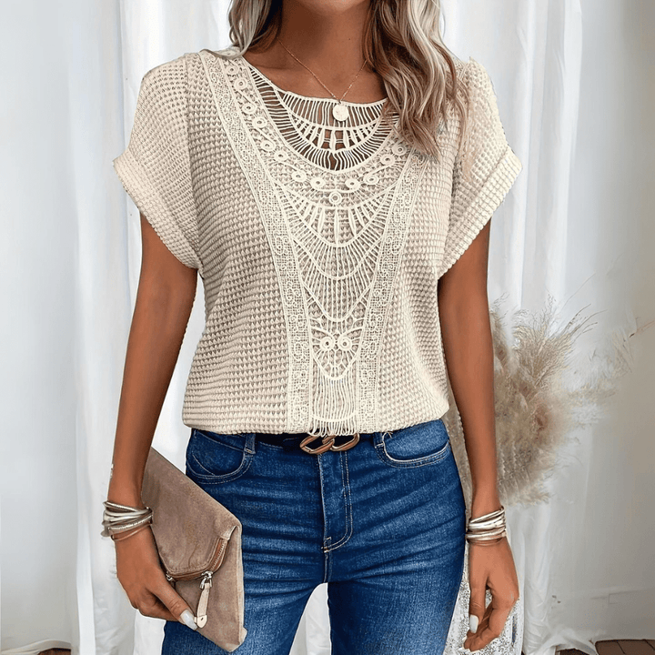 Karin™ | Elegante blusa in stile Ibiza