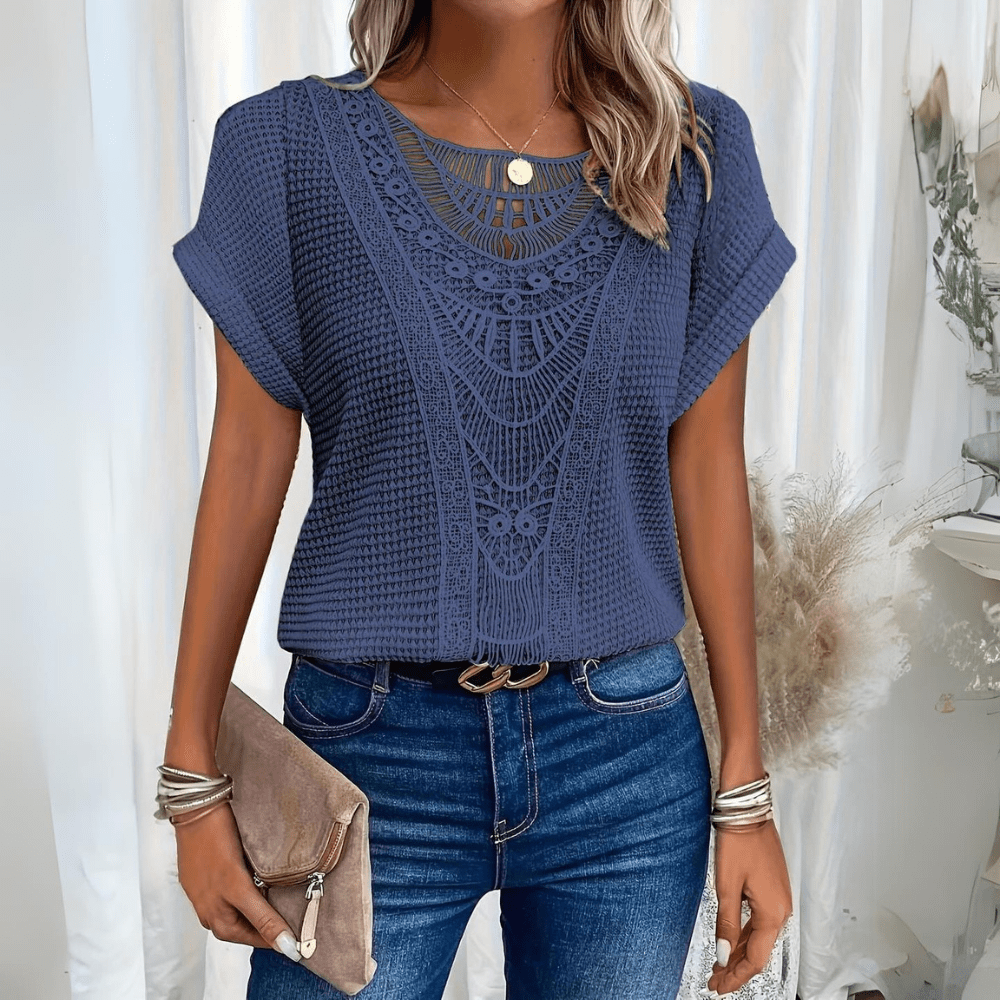 Karin™ | Elegante blusa in stile Ibiza