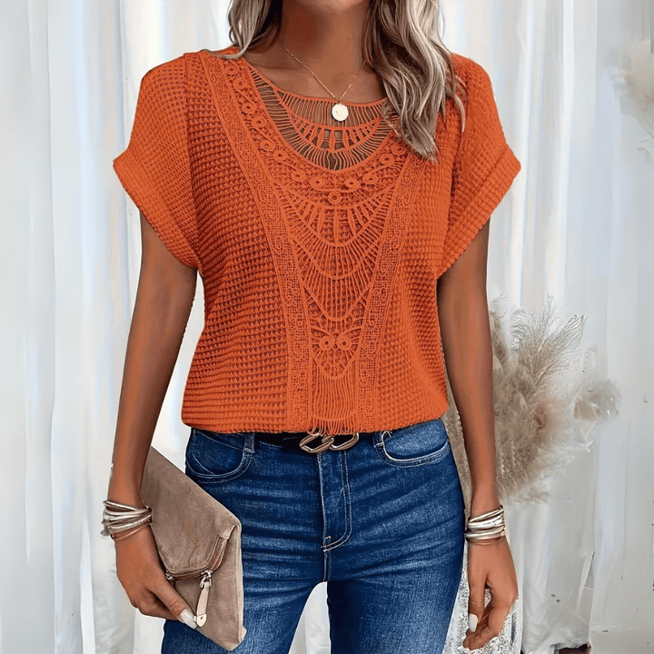 Karin™ | Elegante blusa in stile Ibiza