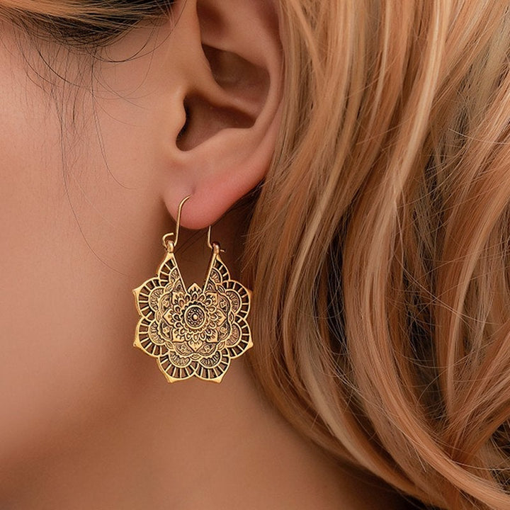 Orecchini Mandala Lotus