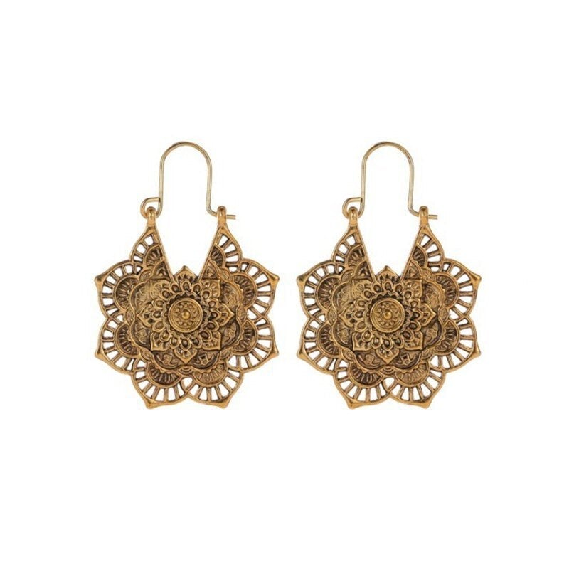 Orecchini Mandala Lotus