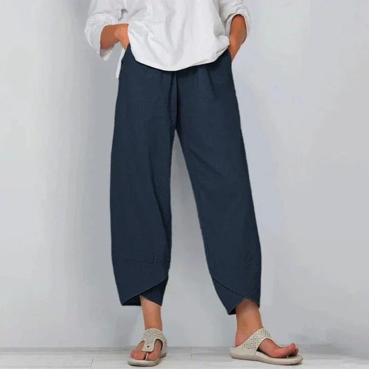 Natasha Chic Pantaloni in Cotone