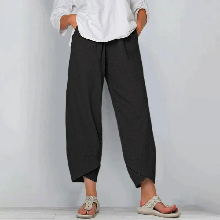 Natasha Chic Pantaloni in Cotone