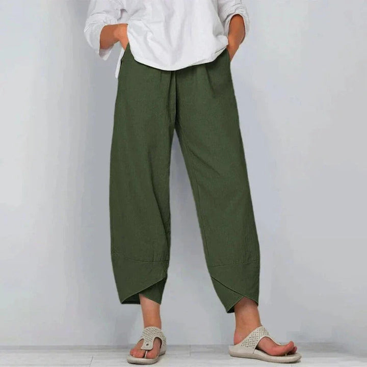 Natasha Chic Pantaloni in Cotone