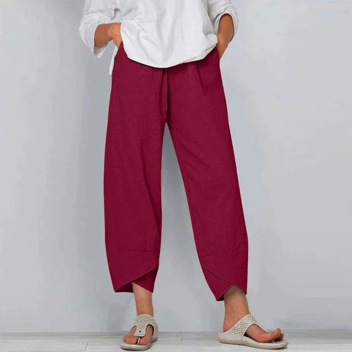 Natasha Chic Pantaloni in Cotone