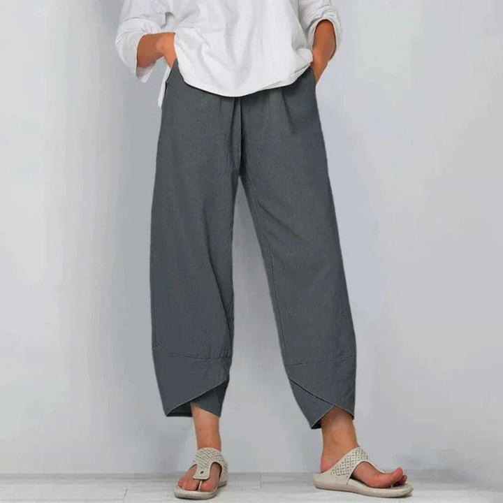 Natasha Chic Pantaloni in Cotone