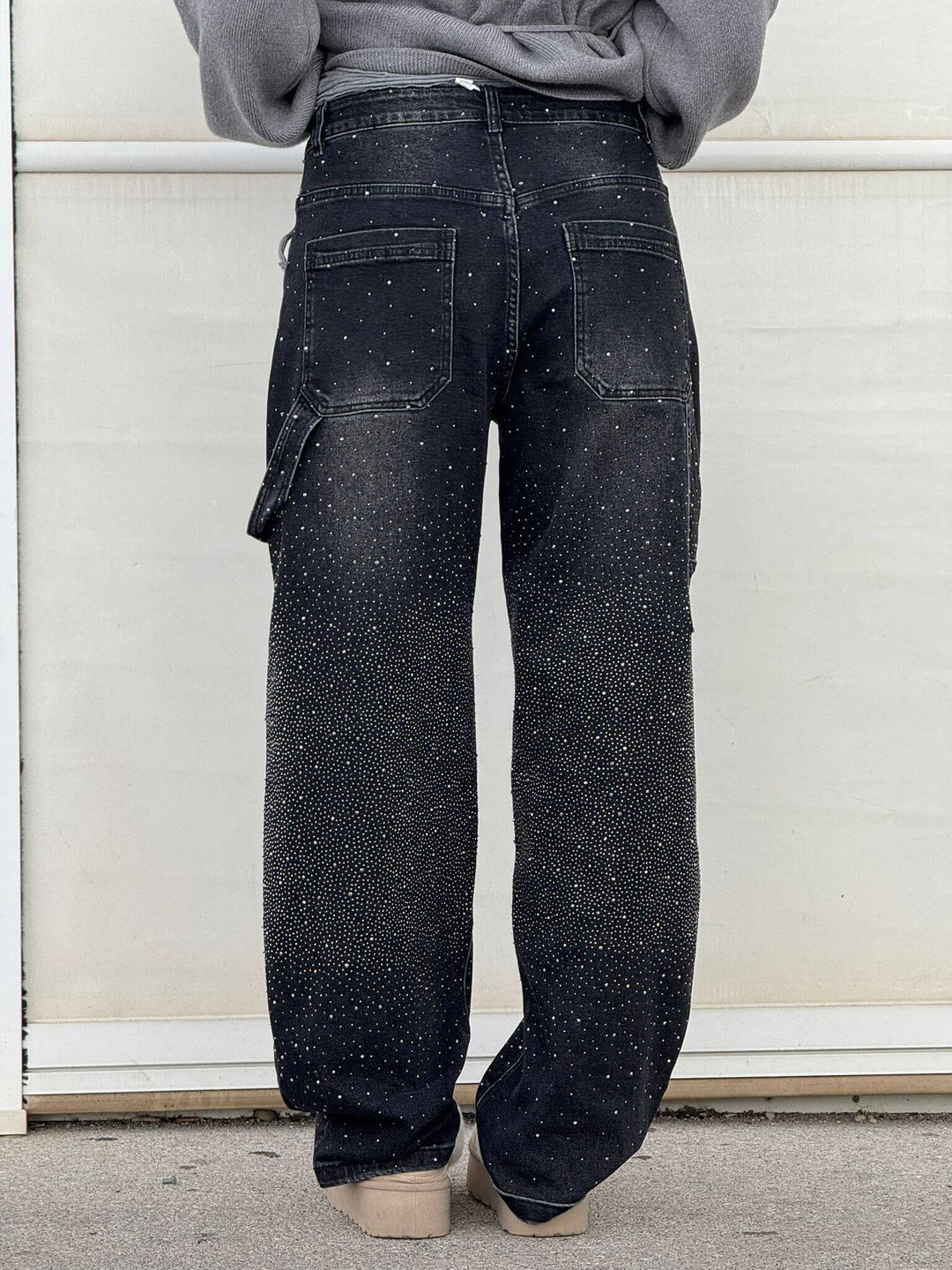 FEDERICA | PANTALONI SCINTILLANTI IN TESSUTO PREMIUM