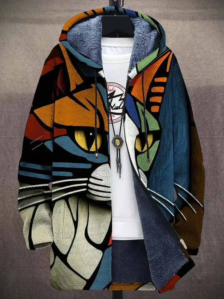 Jindalee | Cardigan di Lusso con Ispirazione Artistica