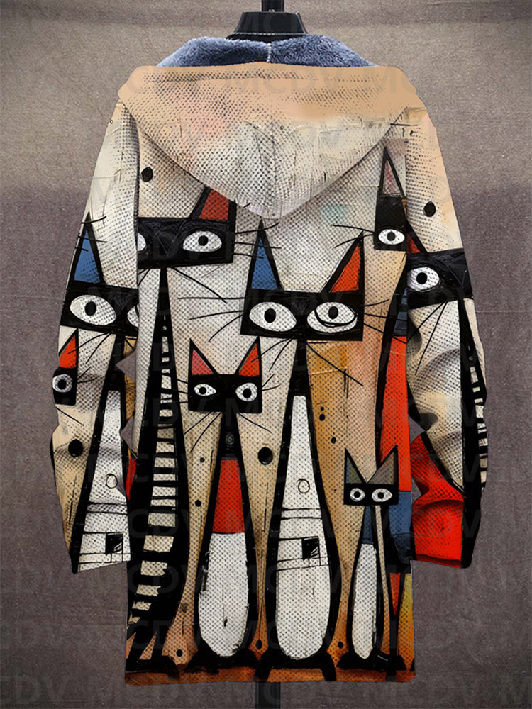 Lowanna | Cardigan di Lusso con Ispirazione Artistica