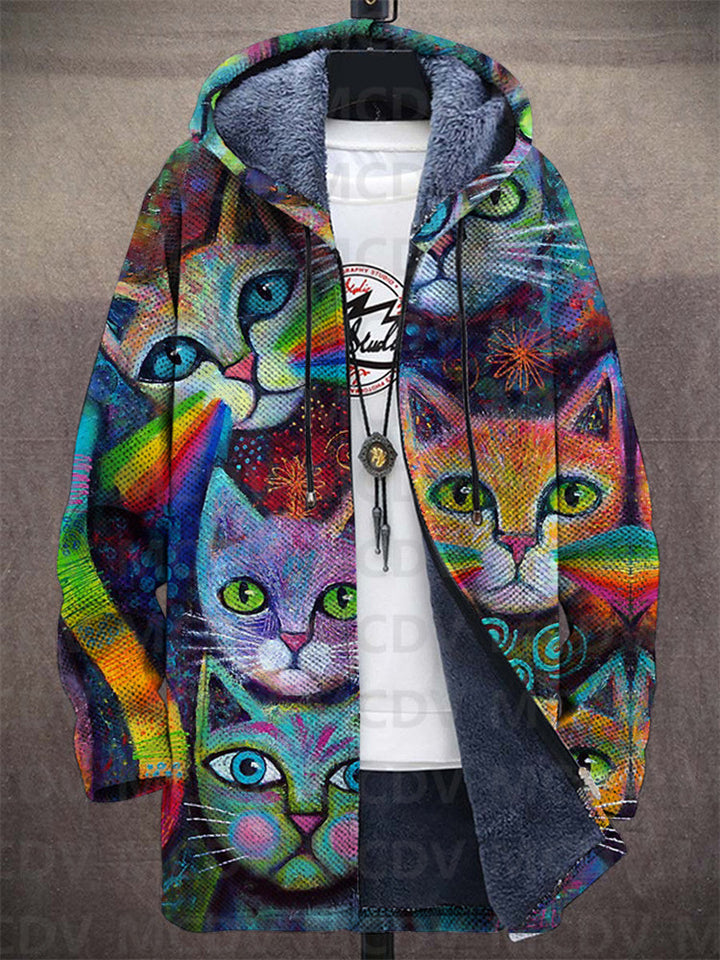 Lowanna | Cardigan di Lusso con Ispirazione Artistica