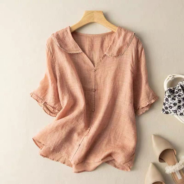 Gisele - Camicia Leggera in Lino per Donna