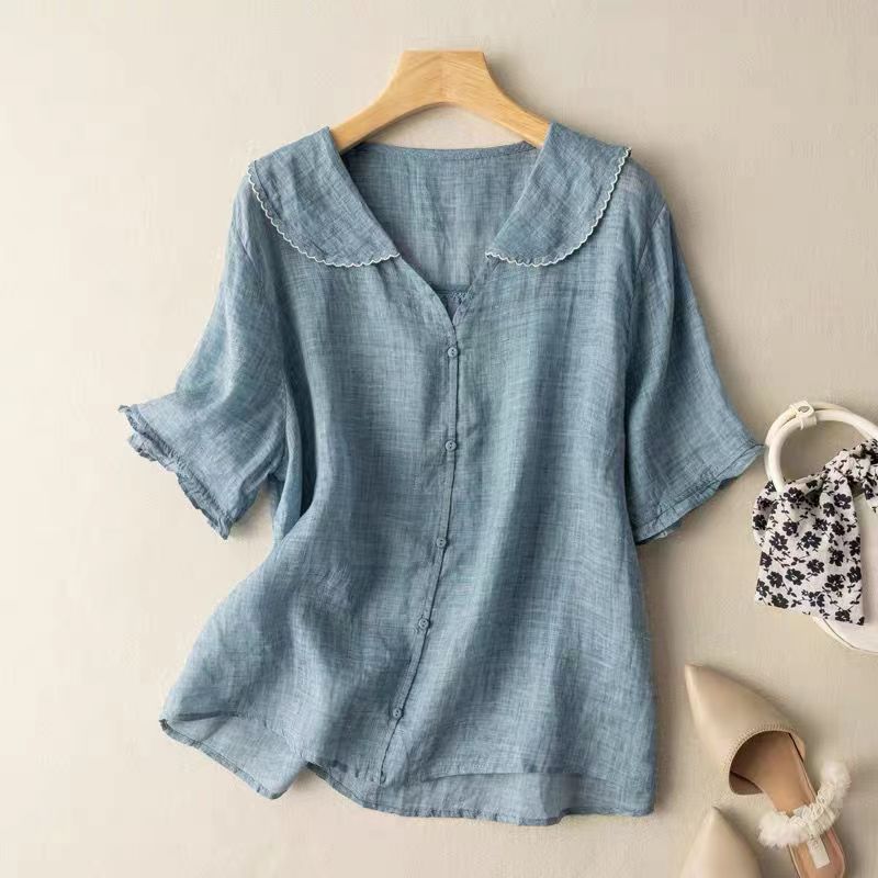 Gisele - Camicia Leggera in Lino per Donna