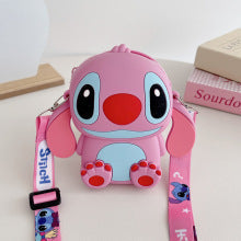 Borsa a Tracolla con Stampa Cartoon