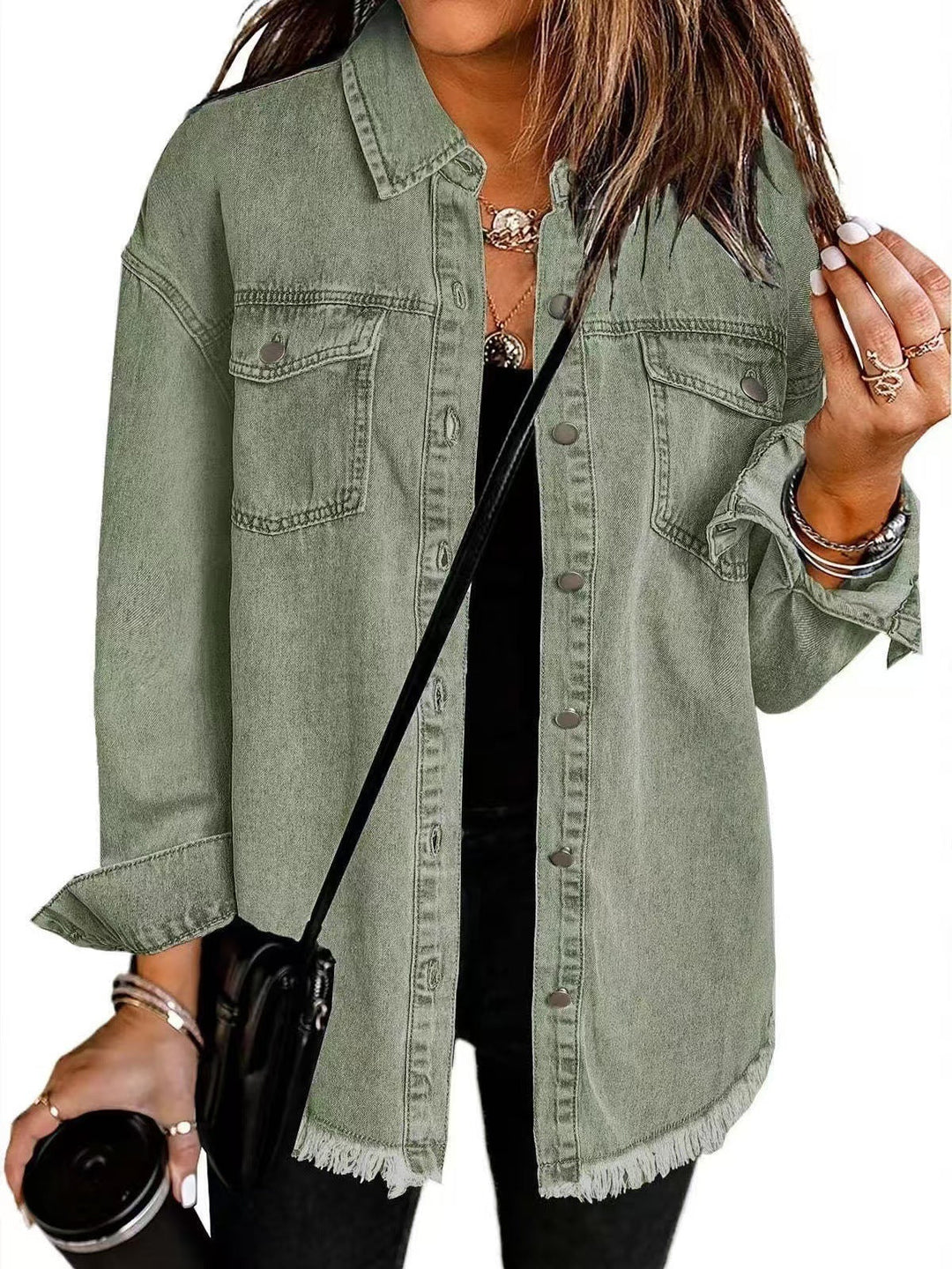 ROXANE™ - Giacca di Jeans Classica per Tutti i Giorni