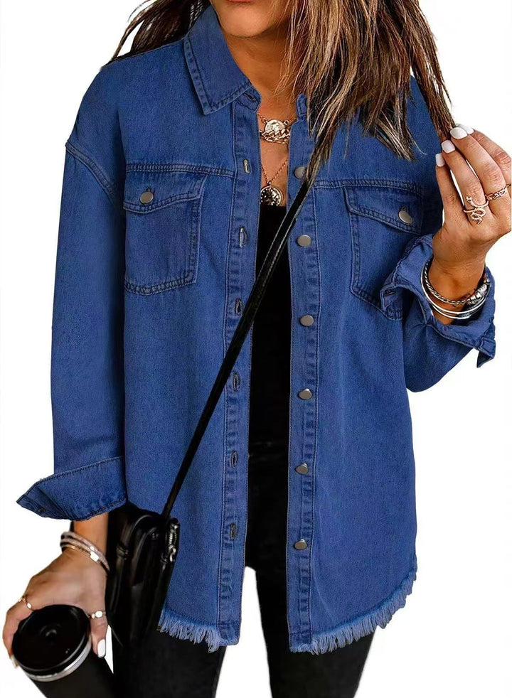 ROXANE™ - Giacca di Jeans Classica per Tutti i Giorni