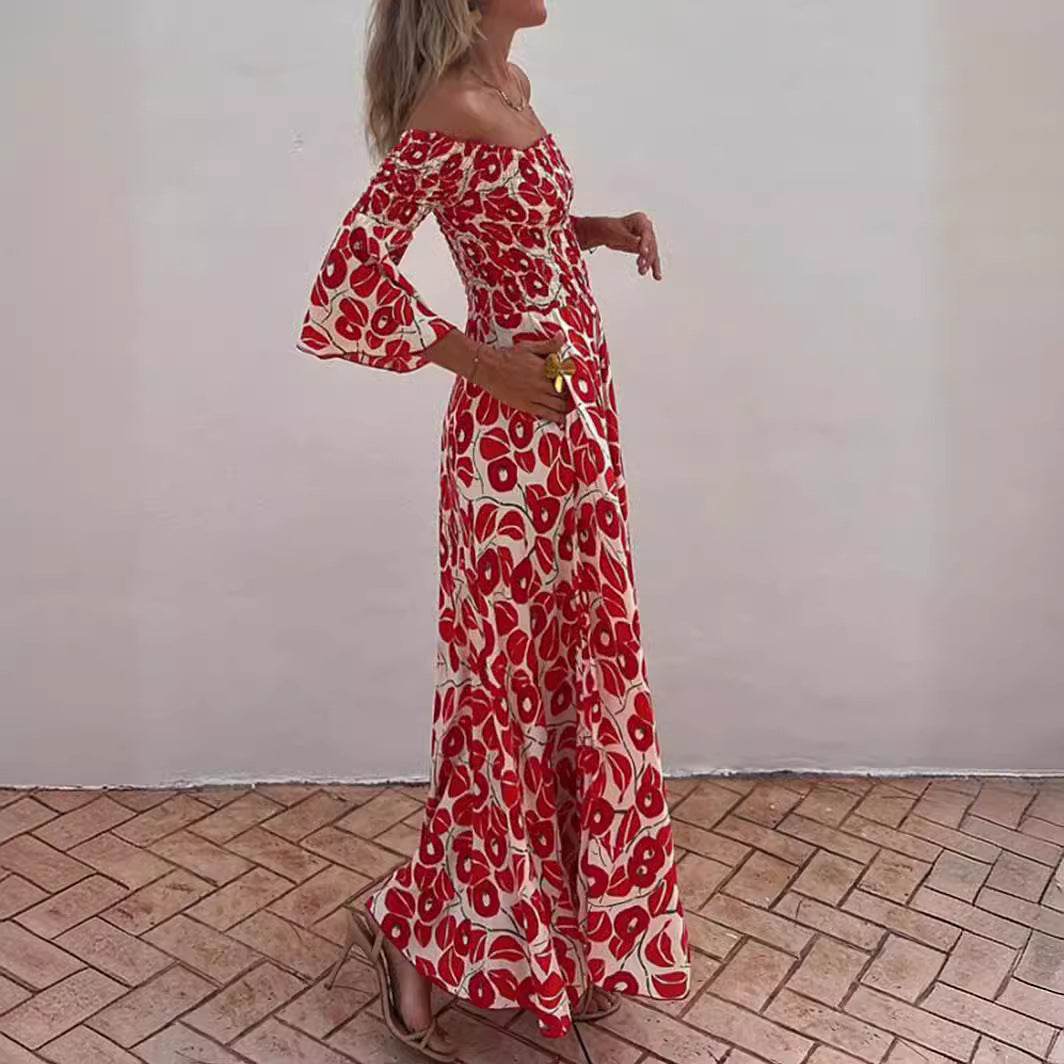 Honoria – Abito Maxi Off-Shoulder