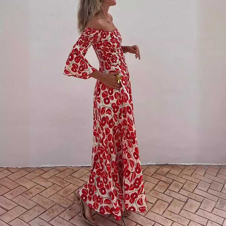 Honoria – Abito Maxi Off-Shoulder