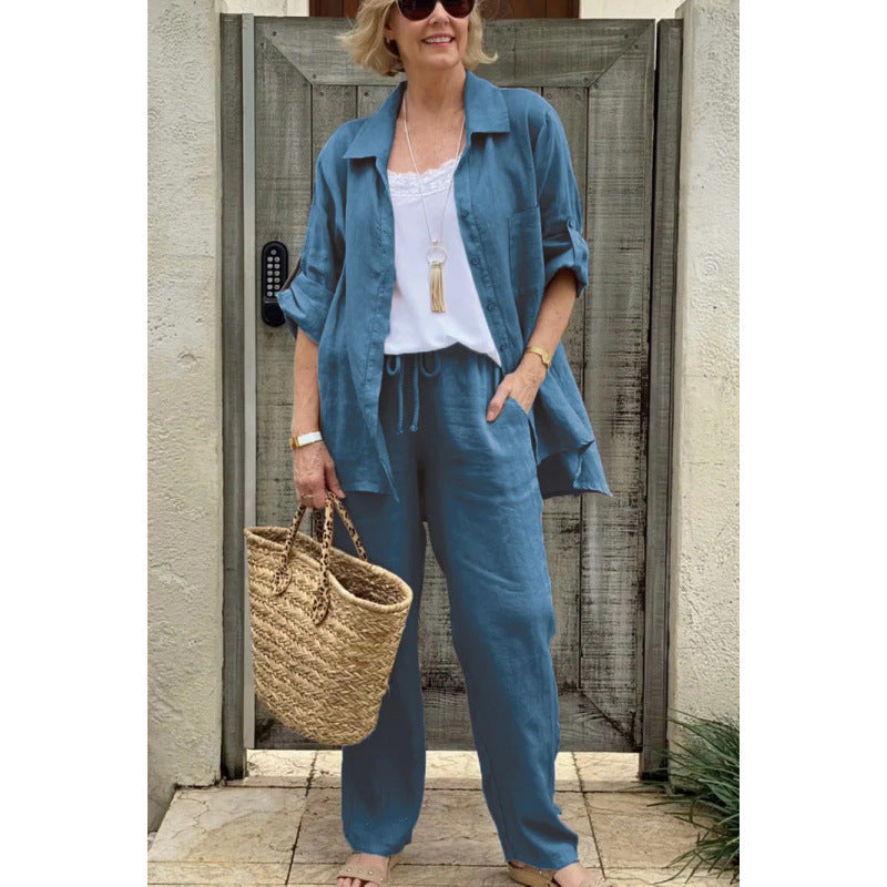 Darsie – Set di Pantaloni Relaxed a Due Pezzi