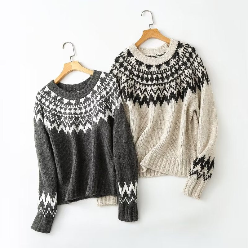 Maglione Pesante in Lana Lavorato a Maglia