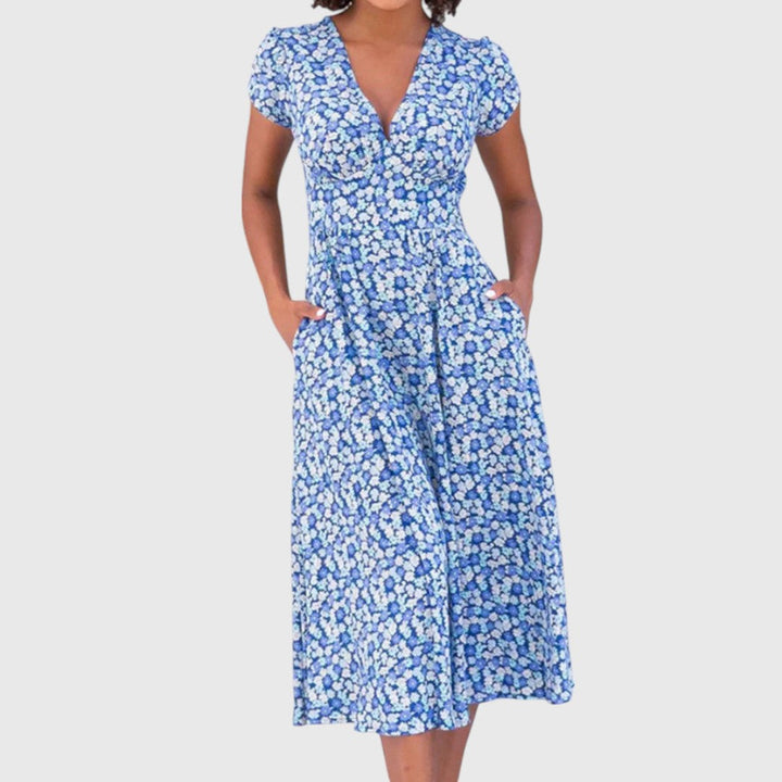 Kim - Vestito Midi Floreale