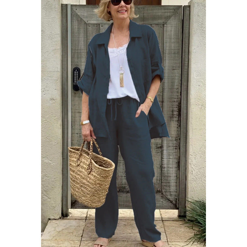 Darsie – Set di Pantaloni Relaxed a Due Pezzi