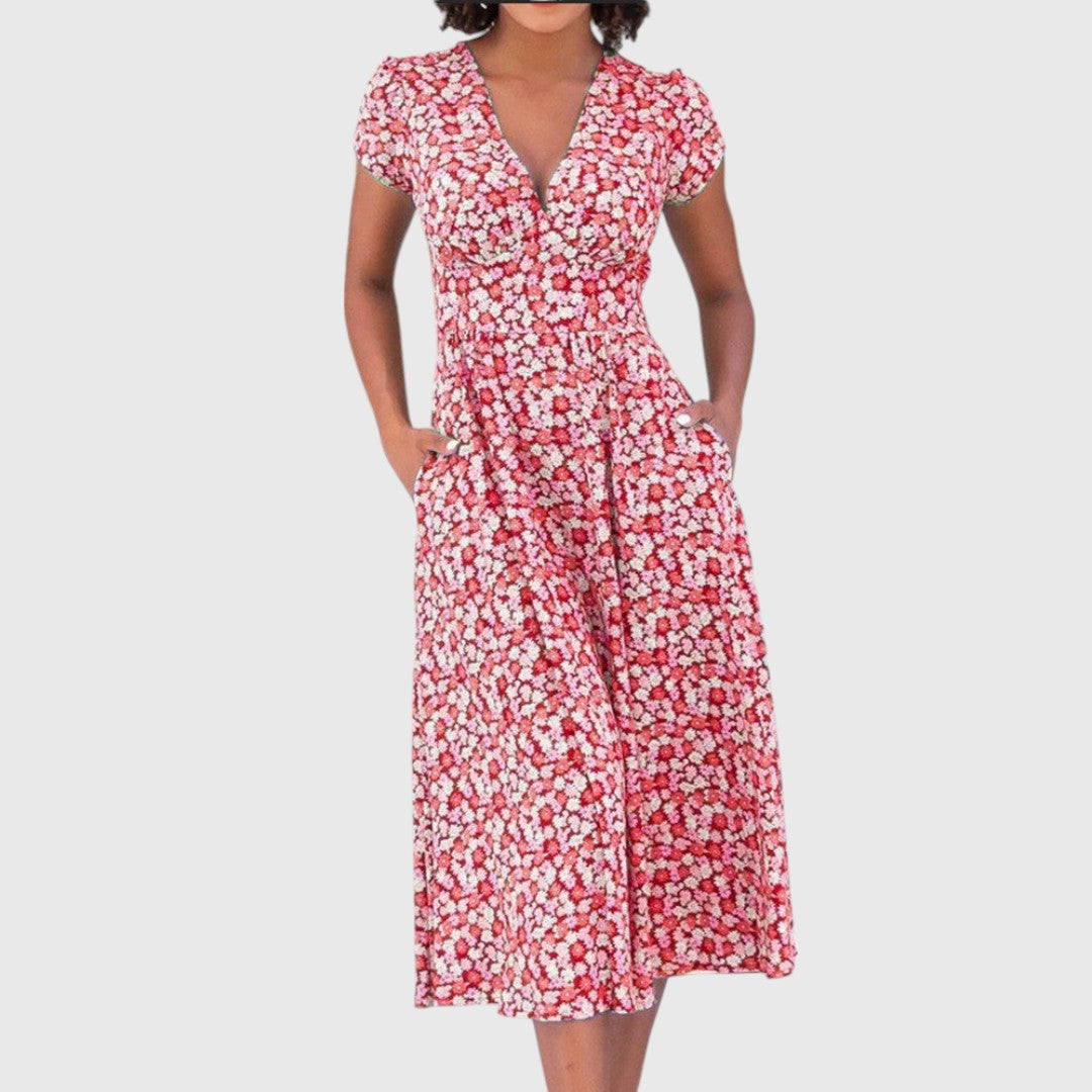 Kim - Vestito Midi Floreale