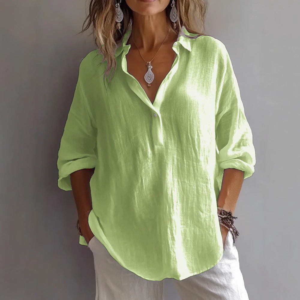Givette™ | Blusa Eleganza Rilassata Isalina