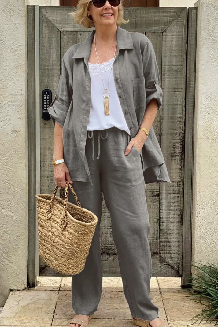 Darsie – Set di Pantaloni Relaxed a Due Pezzi