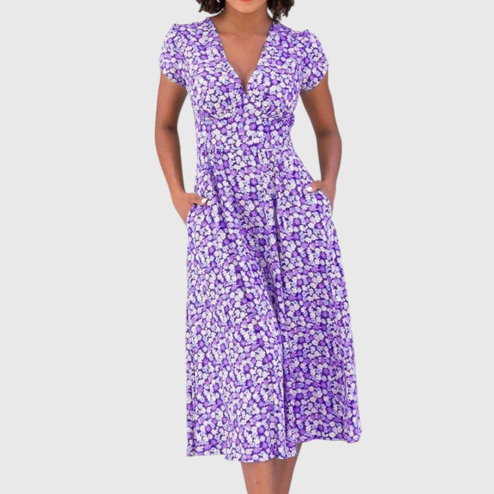 Kim - Vestito Midi Floreale