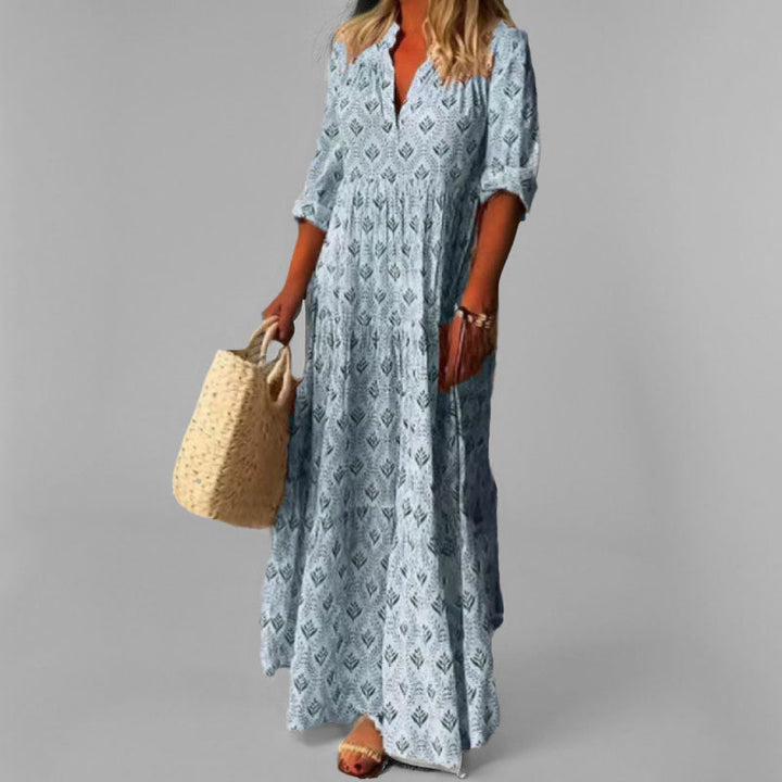 Elswyth – Vestito Camicia Maxi Boho