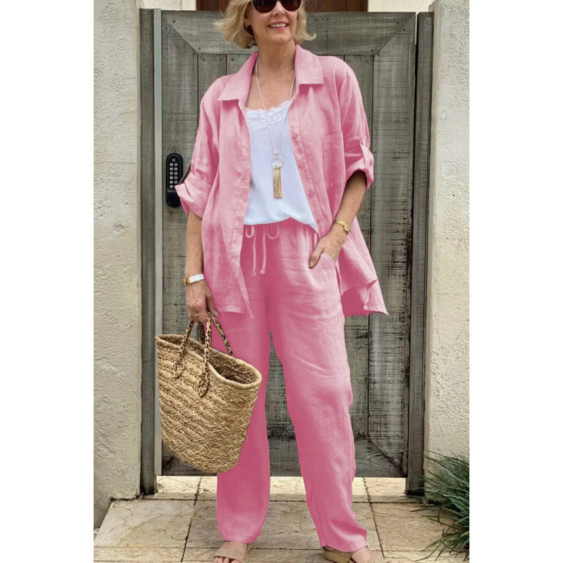 Darsie – Set di Pantaloni Relaxed a Due Pezzi