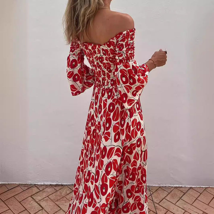 Honoria – Abito Maxi Off-Shoulder