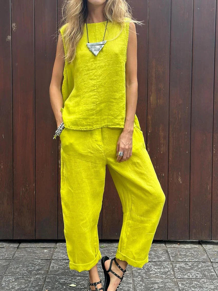 SABRINA | Completo Estivo Due Pezzi con Comfort Leggero e Stile Moderno per Ogni Giorno