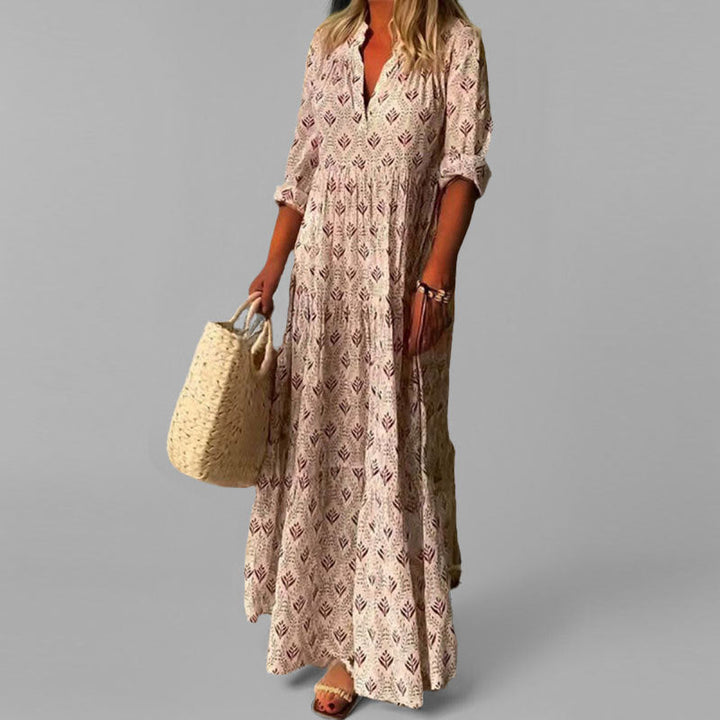 Elswyth – Vestito Camicia Maxi Boho