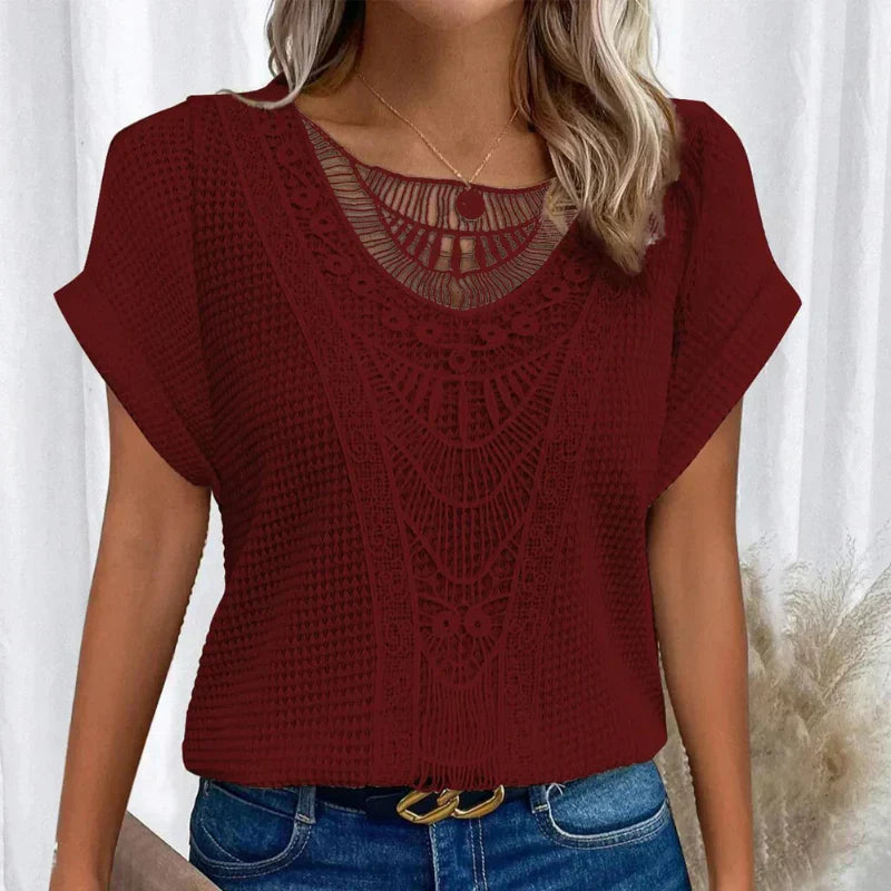 Karin™ | Elegante blusa in stile Ibiza