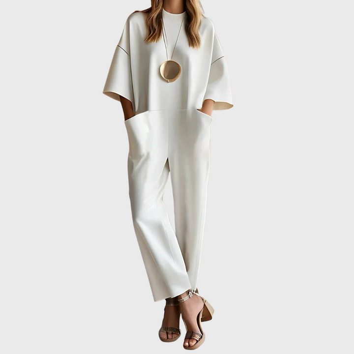 Overluze™ – Elegante Salopette con Maniche Vida