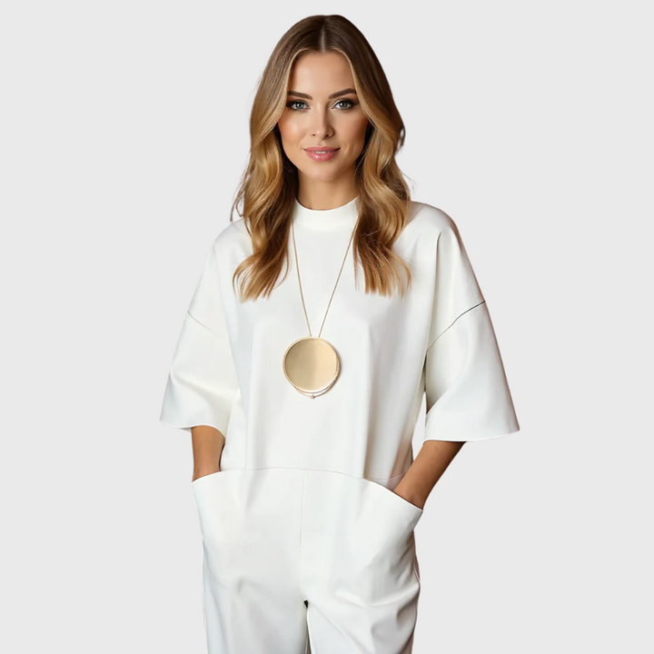 Overluze™ – Elegante Salopette con Maniche Vida