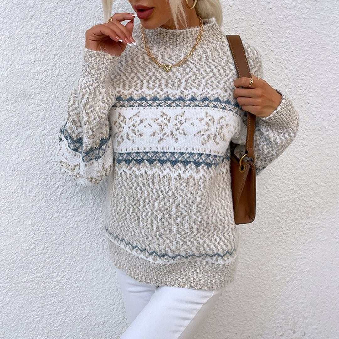 Maglione Strikkato Ispirato alla Luna