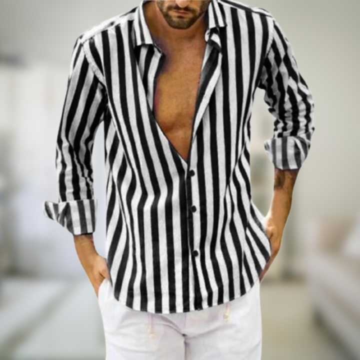 HERMES | CAMICIA DA UOMO CUCIATA A MANO