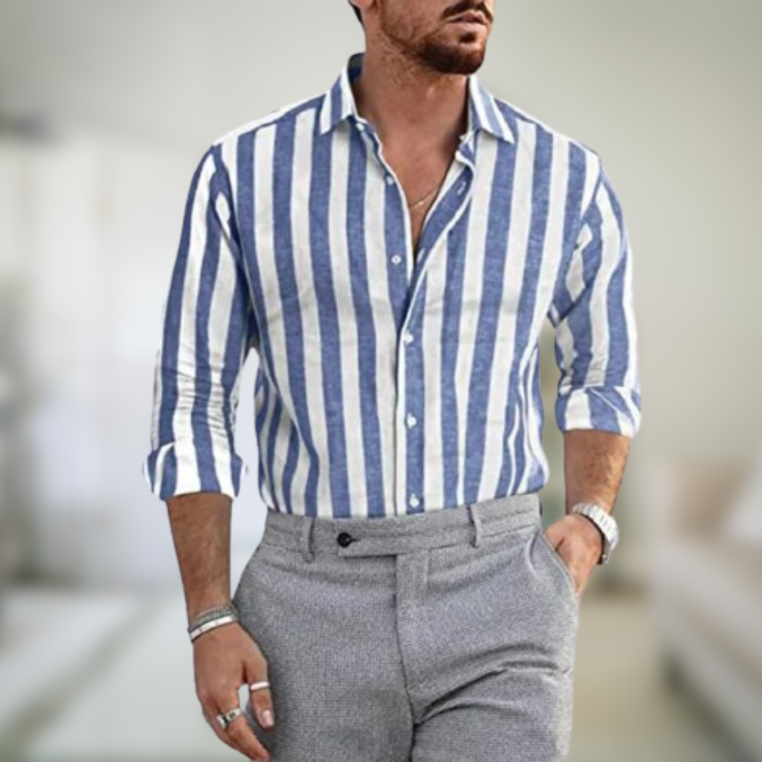 HERMES | CAMICIA DA UOMO CUCIATA A MANO