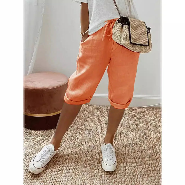 Nerina | Eleganti Pantaloni in Stile Hawaiano