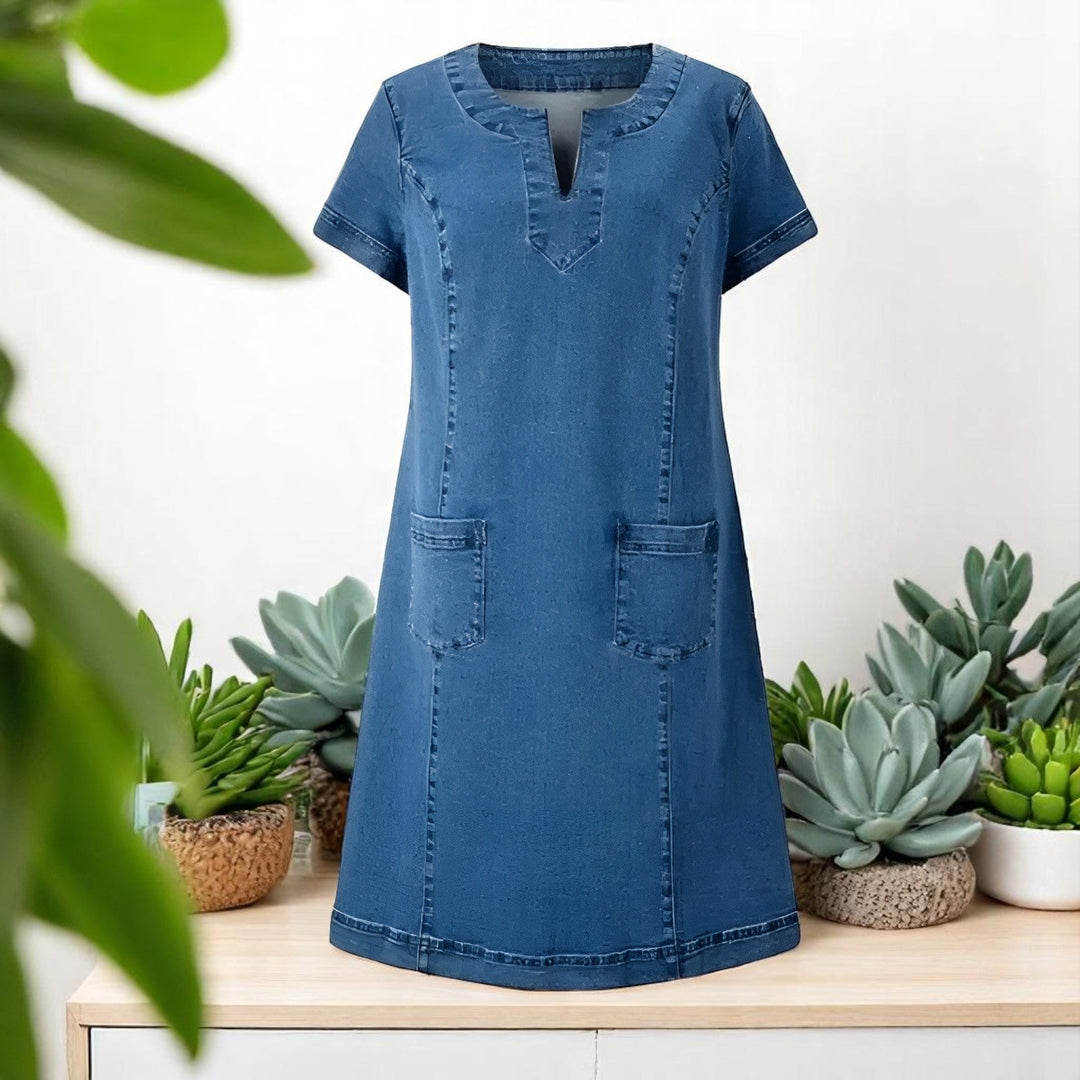 Gilja - Abito in Denim Morbido