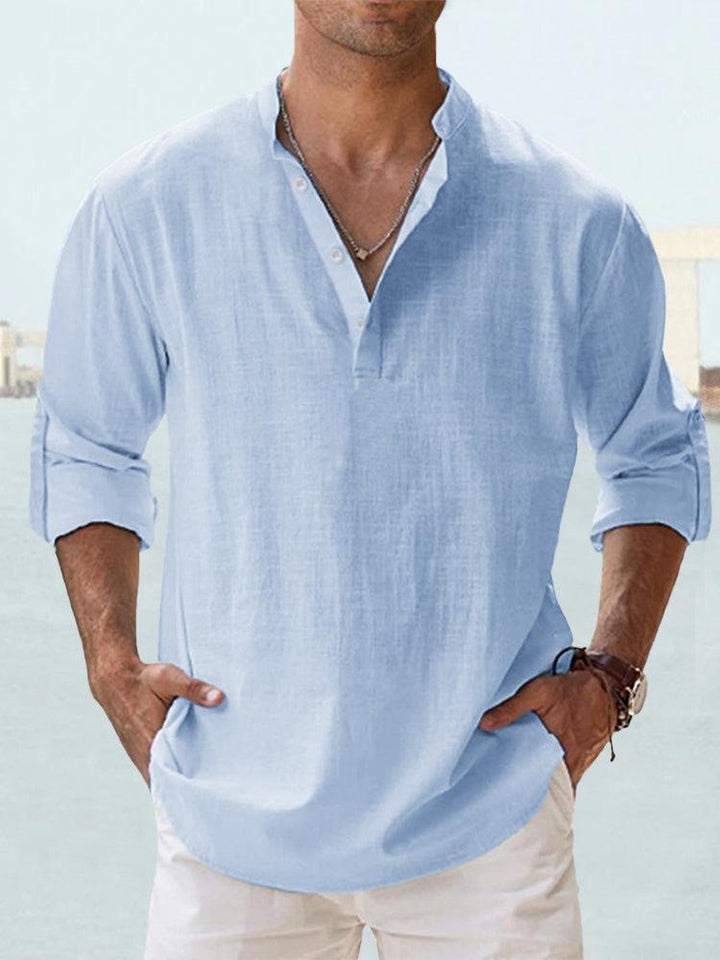 Matteo™ | Camicia in lino traspirante
