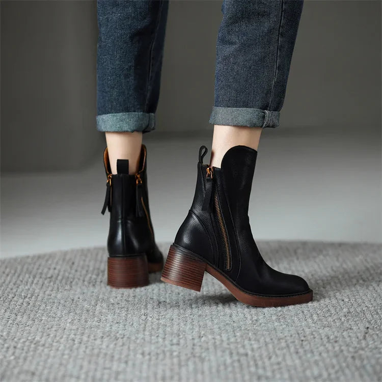 Klara™ – Stivaletti in Pelle