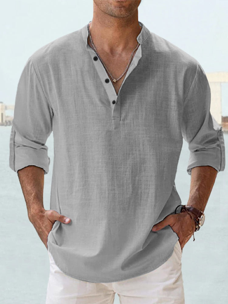 Matteo™ | Camicia in lino traspirante